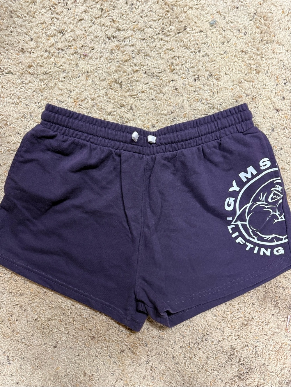 Gymshark Women’s Deep Purple Legacy Athletic Shorts